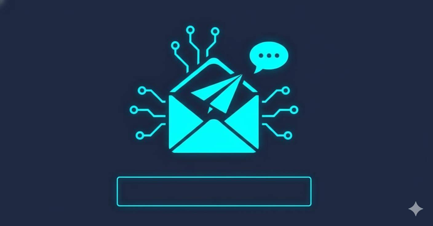 Kontaktformular auf einem Laptop-Bildschirm